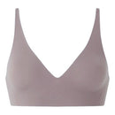V-neck seamless rimless bra