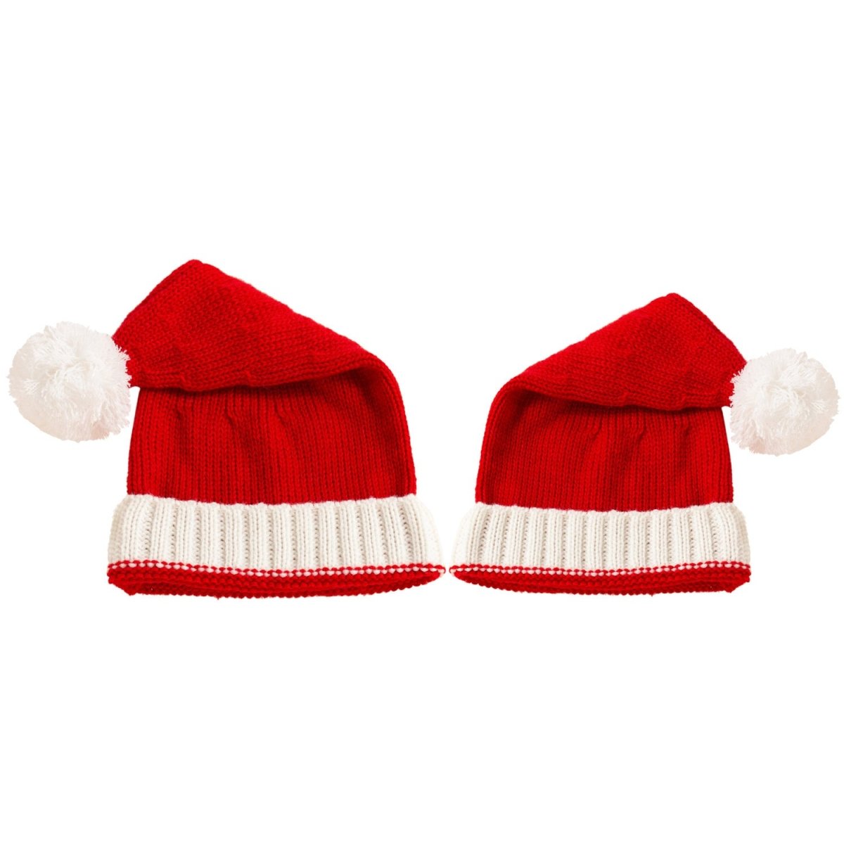 Christmas Mom And Baby Knitted Hat