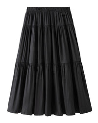 High-Waisted Loose-Fit Slimming A-Line Skirt