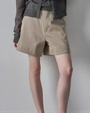 Pure Cotton High-Waisted Casual Shorts