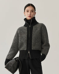 High-Quality Wool Knit Cardigan