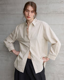 Elevate your wardrobe with our relaxed fit button down shirt. Lightweight, breathable, and effortlessly chic, it’s perfect for work, casual outings, and layered styling. 