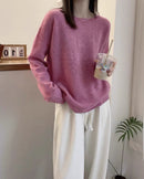 Oversized Wool Boatneck Sweater