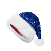 Christmas Double-Layer Sequined Hat