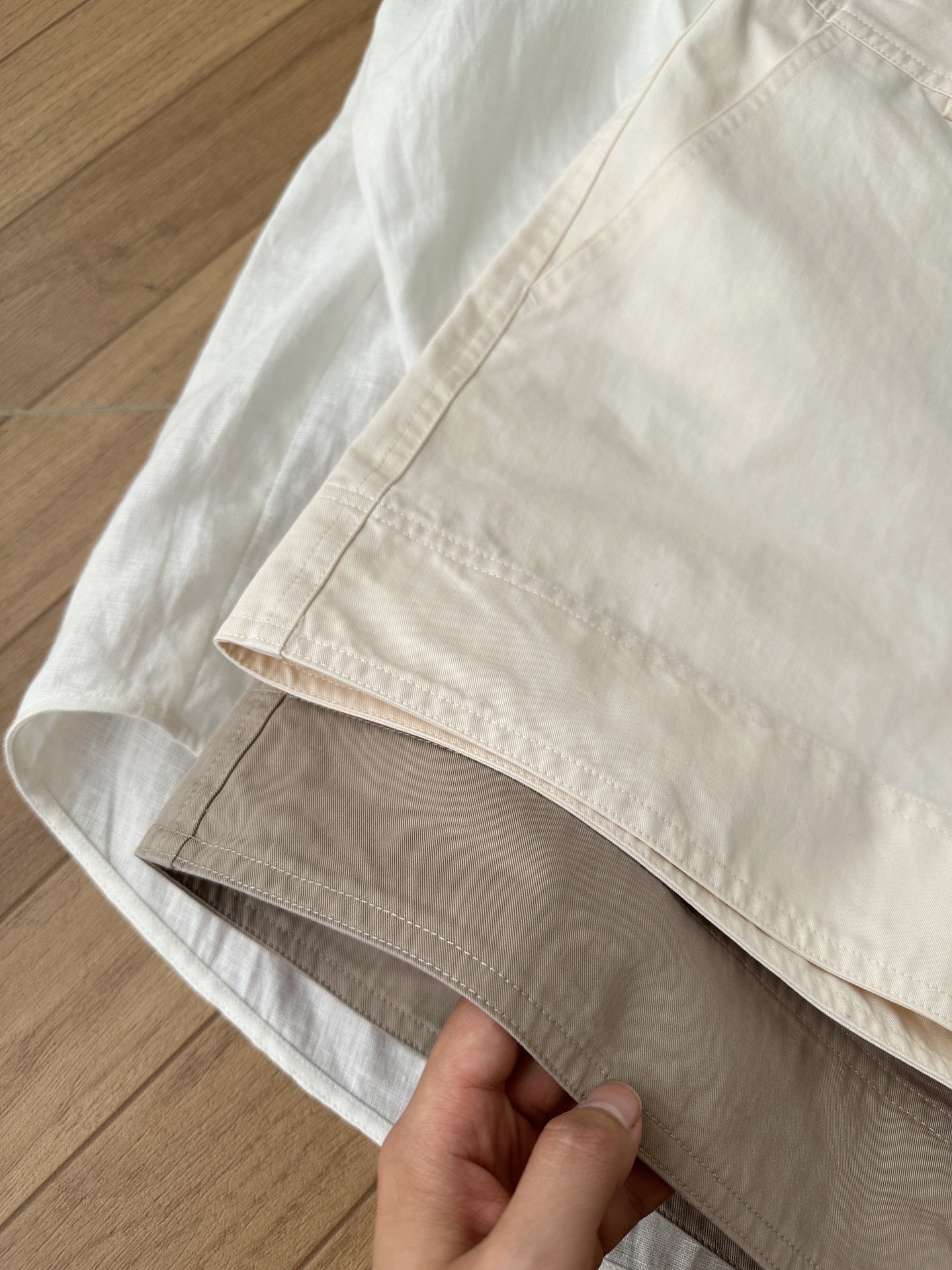 Pure Cotton High-Waisted Casual Shorts