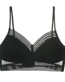 Thin Strap Breathable Wireless Bra