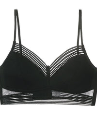 Thin Strap Breathable Wireless Bra
