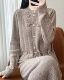 Pure Wool Button Cardigan Sweater
