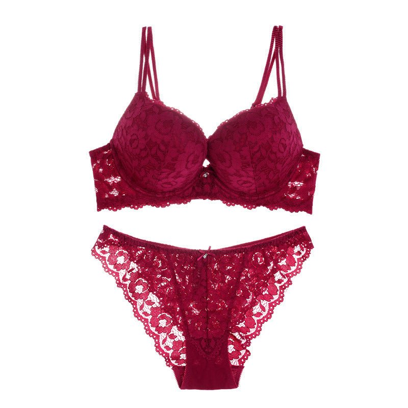 Popular European and American sexy lace lingerie set