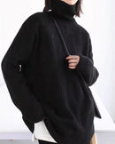 Cashmere Mid-Length Loose Sweater