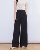 Lightweight High-Waisted Casual Pants