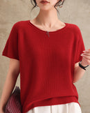 Elevate your everyday style with Gentle Herd’s premium knit top. Featuring raglan seams, a relaxed fit, and ultra-soft cashmere blend, it’s perfect for casual outings, office wear, and refined occasions. 