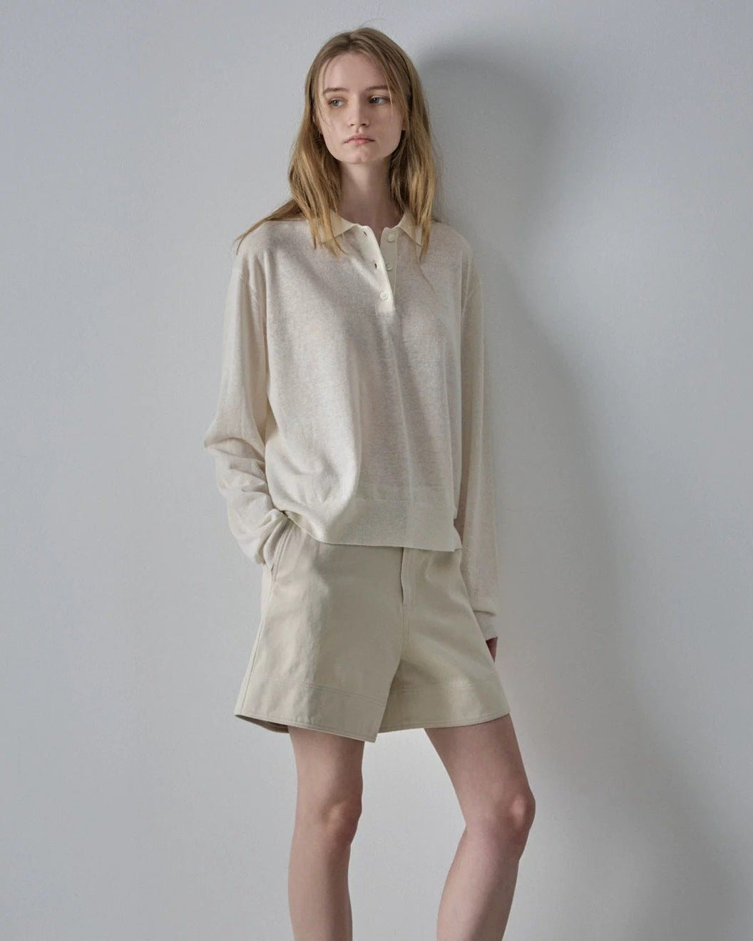Pure Cotton High-Waisted Casual Shorts