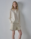 Pure Cotton High-Waisted Casual Shorts