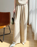 High-Waisted Slimming Wide-Leg Pants