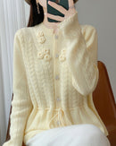 Pure Wool Button Cardigan Sweater