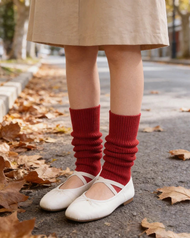 An understated silhouette lets the texture take focus, bringing a cozy feel to simple outfits.