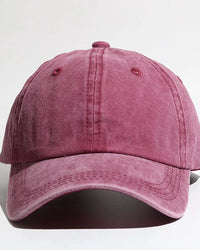 Washed Ponytail Baseball Cap