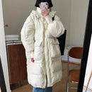 Oversized Long Parka Jacket with A Hood