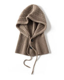 Cashmere Knitted Fashion Scarf And Hat