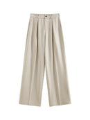 High Waist Straight Pants