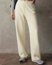 High-Waisted Wide-Leg Sweatpants