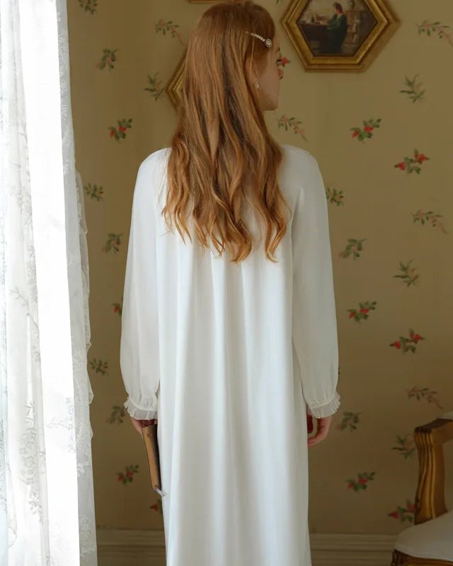 Cotton Round Neck Plus Size Nightdress