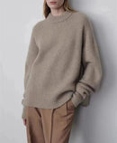 Round Neck Loose Cashmere Sweater
