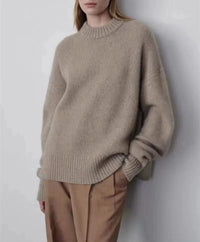 Round Neck Loose Cashmere Sweater