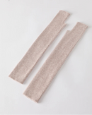 Wool Blend Knit Long Arm Warmers