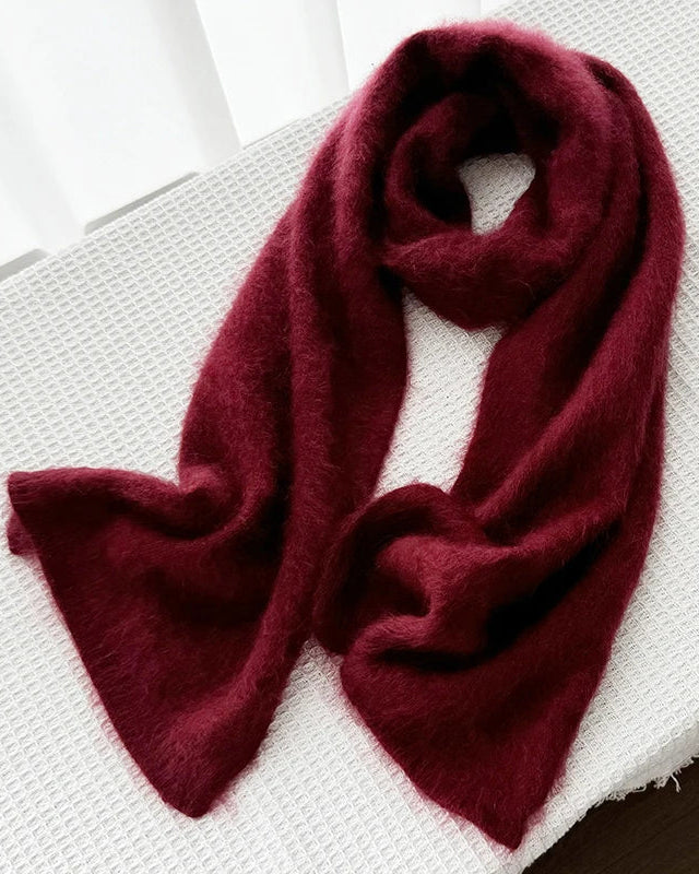 Soft Cashmere Knit Scarf