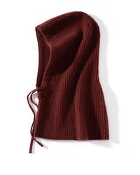 Pure Cashmere Knitted Fashion Scarf And Hat