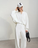 Casual Cotton Loose-Fitting Long-Sleeved Sweatshirt