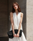 Stylish V-Neck Sleeveless Loose Camisole