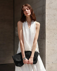 Stylish V-Neck Sleeveless Loose Camisole