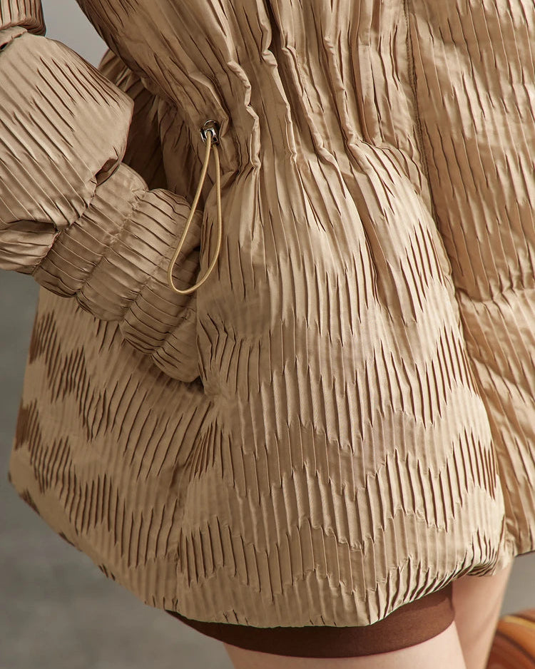 Minimalist Duck Down Puffer Coat