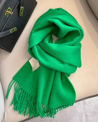 Fringed Wool Scarf