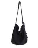 Soft Canvas Crossbody Shoulder Bag