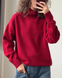Women's Wool Turtleneck Sweater