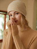 Cashmere Double Layers Beanie