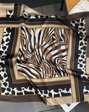 New Women's Silk Printed Scarf