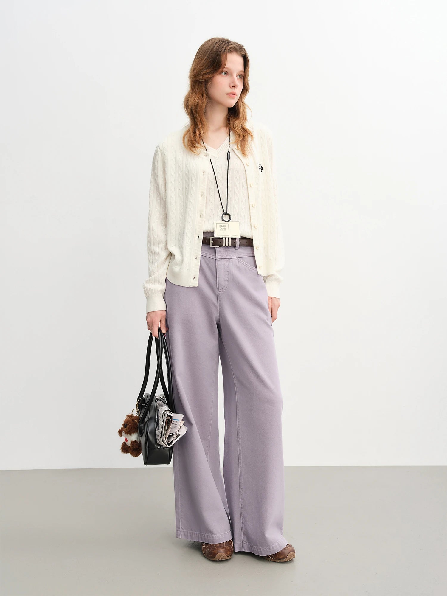 Multi-Color Straight Jeans