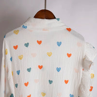 Cotton long sleeves Shirt & Shorts Set