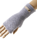 Soft Cashmere Knitted Fingerless Mittens