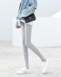 Cotton Mid-Calf Leggings