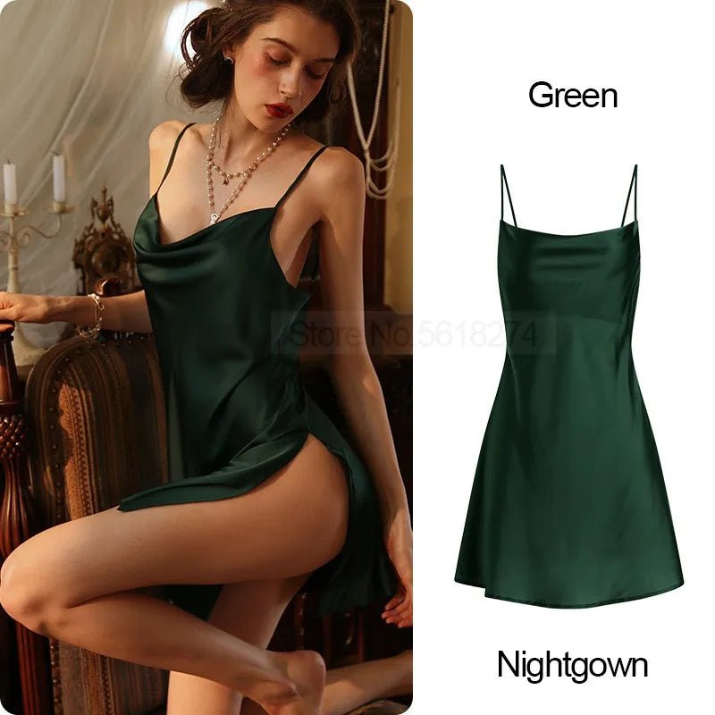 Sexy Satin Night Dress