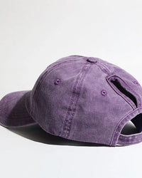 Washed Ponytail Baseball Cap
