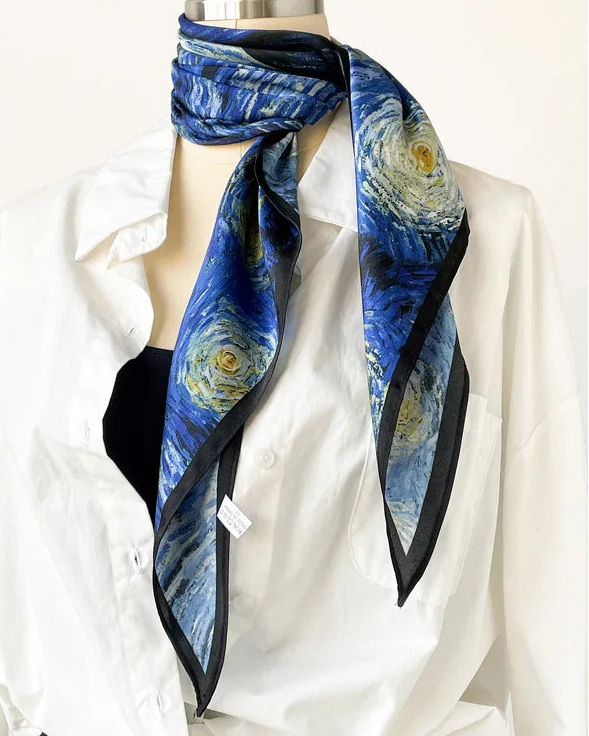 Women's Twill Diamond Silk Scarf