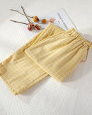 Soft-Woven Cotton Sleep Bottoms