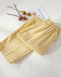 Soft-Woven Cotton Sleep Bottoms